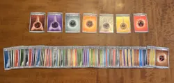 99 Holographic Pokemon Energy Cards From 151, Prismatic, And Blackbolt/White Fl - Image 1