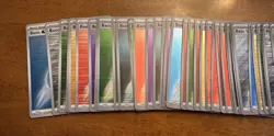 99 Holographic Pokemon Energy Cards From 151, Prismatic, And Blackbolt/White Fl - Image 4