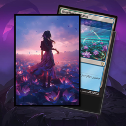 MTG Card Sleeves(Fantasy Lotus) Magic the Gathering Card Sleeves Art Sleeve Deck - Image 2