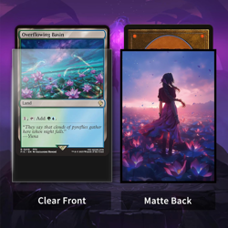 MTG Card Sleeves(Fantasy Lotus) Magic the Gathering Card Sleeves Art Sleeve Deck - Image 3