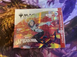 Magic the Gathering MTG Marvel Spider-Man Collector Booster Box Factory Sealed - Image 1