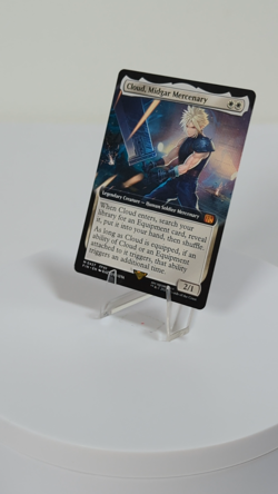 Cloud, Midgar Mercenary Extended Art 427 Final Fantasy MTG NM Regular See Video - Image 2