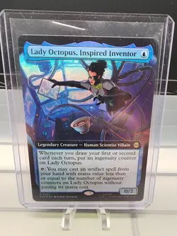 Magic the Gathering Marvel's Spider-Man Lady Octopus, Inspired Inventor Foil - Image 1