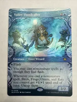 Valley Floodcaller (Showcase) Bloomburrow Foil - Image 1