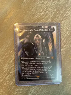 🔮 MTG: Sephiroth, Fabled SOLDIER (0317) (Borderless) Final Fantasy Regular - Image 1
