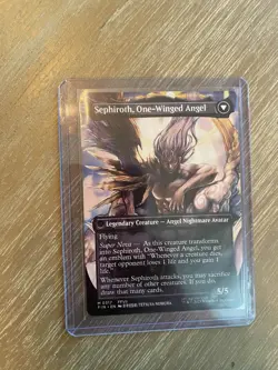 🔮 MTG: Sephiroth, Fabled SOLDIER (0317) (Borderless) Final Fantasy Regular - Image 2