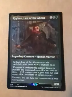 Reyhan, Last of the Abzan (Foil Etched) Commander Legends Foil - Image 1