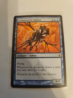 Consecrated Sphinx MTG Mirrodin Besieged LP/MP - Image 1