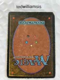 City of Brass MtG Chronicles Signed Autographed Mark Tedin Heavy Play - Image 2