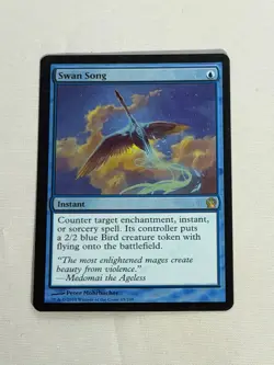 MTG FOIL Swan Song Theros Magic the Gathering - Image 1
