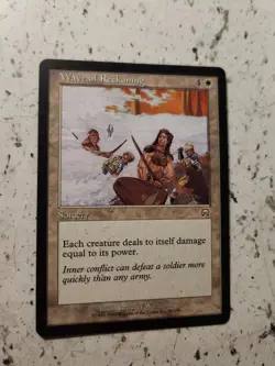 WAVE OF RECKONING MERCADIAN MASQUES MTG MAGIC THE GATHERING Lp - Image 1