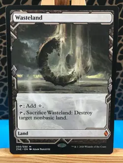 MTG - Wasteland. Zendikar Rising Expeditions. Mythic - Colourless Land. - Image 1