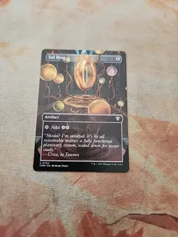 Sol Ring Borderless Commander Masters MTG NM - Image 1