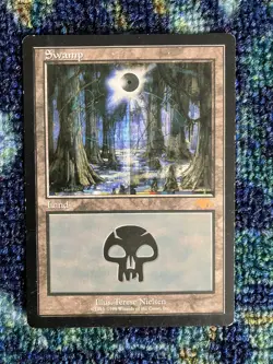 MTG Swamp Guru Lands Magic the Gathering - Image 1
