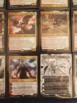 Custom Commander Deck: Gisela Blade of Goldnight ANGELS White/Red Magic 100 Duel - Image 1