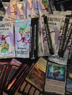 Final Fantasy Magic The Gathering Collector Booster Repacks - Image 1