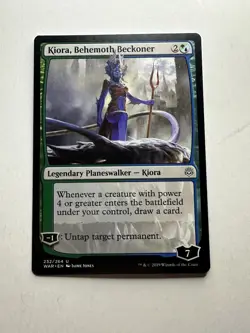 Kiora, Behemoth Beckoner NM War of the Spark Magic The Gathering Mtg Near Mint - Image 1