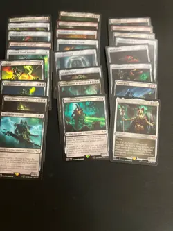 MTG Universes Beyond WARHAMMER 40,000 - COMMANDER DECK - Necron Dynasties - Image 3