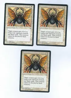 3x Black Scarab - Ice Age - Magic The Gathering NM/M (Never Played) - Image 1