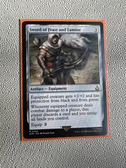 Sword of Feast and Famine UB:Assassin's Creed Magic The Gathering (mtg) - Image 1