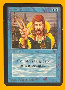MTG COUNTERSPELL Alpha (OldManMTG 012-266) - Image 1