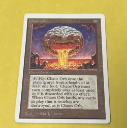 MTG Chaos Orb Unlimited Magic the Gathering - Image 1