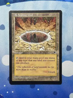 Reflecting Pool Tempest MTG Lightly Played Magic the Gathering LP - Image 1