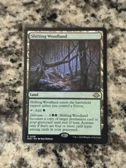 MTG Shifting Woodland NM-Mint Modern Horizons 3 - Image 1