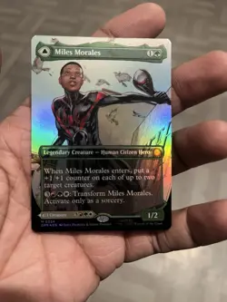 Miles Morales (0234) (Borderless) Marvel's Spider-Man Foil - Image 1