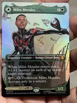 Miles Morales (0234) (Borderless) Marvel's Spider-Man Foil - Image 3