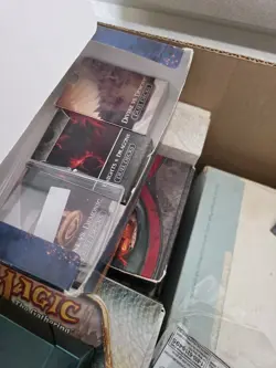HUGE MTG VINTAGE LOT MAGIC THE GATHERING 90s-EARLY 2000s THOUSANDS Storage Find - Image 3