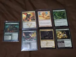 MTG Dragon x7 Kheru Goldkeeper/Arashin Sovereign/Emerald Dragon - Image 1