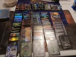 Magic The Gathering Full Art Basic Land Lot. 47 Foil. 73 Non Foil. 120 Total - Image 1