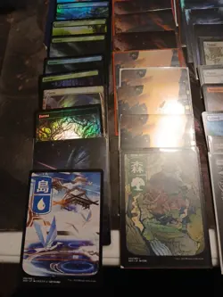 Magic The Gathering Full Art Basic Land Lot. 47 Foil. 73 Non Foil. 120 Total - Image 2