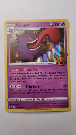 Pokemon Gengar Holo 57/198 NM Trick Or Trade - Image 1
