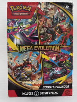 Pokemon TCG: Mega Evolution Booster Bundle ENGLISH (6 Packs) - NEW ✅& SEALED ✅ - Image 2