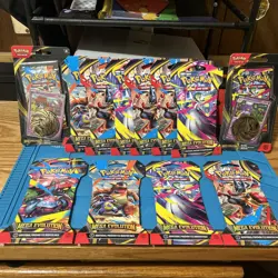 Mega Evolution Sleeved Booster Pack x 10 + 2 blister bonus packs!!! - Image 1