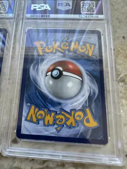 2015 Pokemon XY Double Crisis PSA 1 Team Magma's Groudon & Team Aqua Kyogre - Image 4