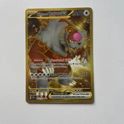Pokemon TCG Bloodmoon Ursaluna EX Twilight Masquerade Hyper Rare 222/167 - NM - Image 1