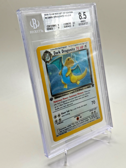 Pokemon - 2000 Team Rocket - 1st Edition Dark Dragonite Holo #5 BGS 8.5 NM - Image 1