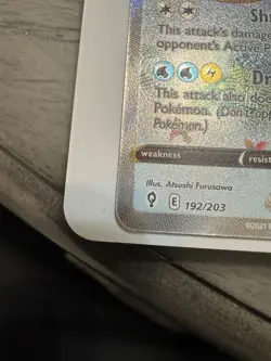 Pokemon TCG -Dragonite V (Alternate Full Art) 192/203 SWSH07: Evolving Skies NM - Image 3