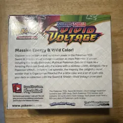 Pokemon Sword and Shield Vivid Voltage Booster box 36 Pack - Factory Sealed 820650827495 - Image 2