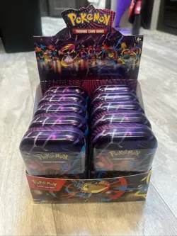 Pokemon Mega Evolutions Mini Tin Display Sealed Tins - Image 1