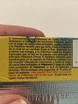 Pokemon Spanish Base Set Booster Pack Blastoise - Image 3