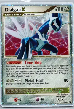Pokemon TCG Dialga LVX DP17/56 DP Black Star Promos Holo MP - Image 1