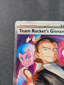 Pokemon Team Rockets Giovanni 238/182 Destined Rivals Special Illustration Rare - Image 3