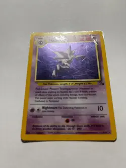 Pokemon TCG Haunter Fossil 6/62 Holo Unlimited Holo Rare - Image 2