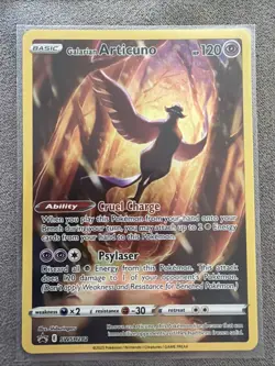 Pokemon TCG Galarian Articuno SWSH282 Holo Black Star Promo M/Nm Condition - Image 1