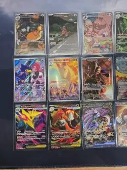 Pokemon TCG Lot of 16 Mixed Illustration Rares And Exs - Image 2