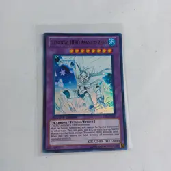 Yugioh Elemental HERO Absolute Zero GENF-ENSE1 Super Rare Limited Edition NM - Image 1